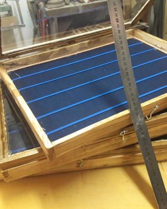 teca per collezionisti mercatini