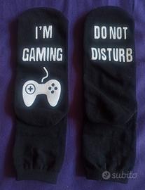 Calze antiscivolo nero Not Disturb taglia unica