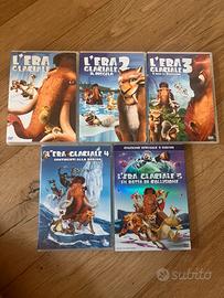 DVD L’era glaciale 1-2-3-4-5 + natale