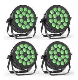 4 Par Led 185w