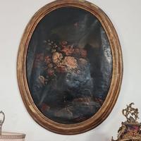 Quadro antico olio su tela