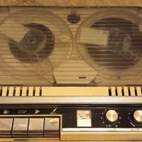 Registratore a bobine anni '60