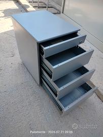 Cassettiera in metallo multifunzione