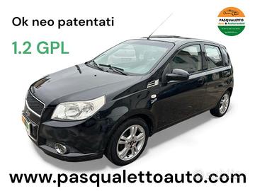 CHEVROLET Aveo OK NEO PAT. GPL 1.2 5 porte LT Ec