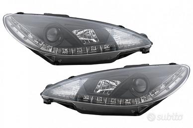 Fari anteriori a LED DRL adatti per Peugeot 206