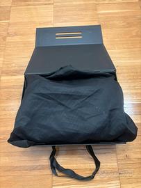 Borsa in ecopelle con catena