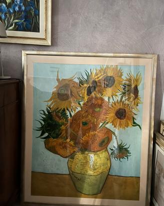 Stampa quadro girasoli Van Gogh