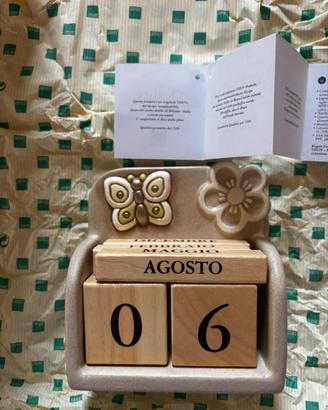 Calendario perpetuo THUN originale vintage