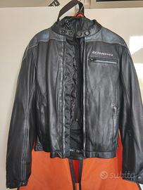 giacca da moto in pelle