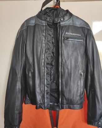 giacca da moto in pelle