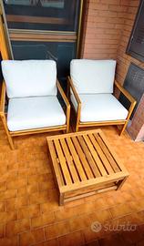 Set Giardino IKEA NäMMARÖ – 2 Sedie + Tavolino