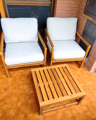 Set Giardino IKEA NäMMARÖ – 2 Sedie + Tavolino