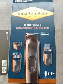 rasoio regola barba e capelli King gilette