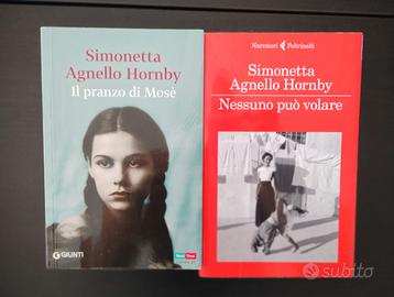 2 libri di Simonetta Agnello Hornby con autografo.