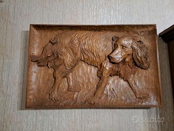 scultura in legno di R. Perini del 1965