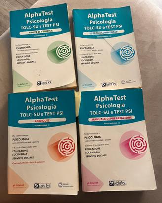Alpha test psicologia / sociologia