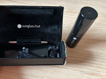 Kit sunglass hut pulizia occhiali con custodia