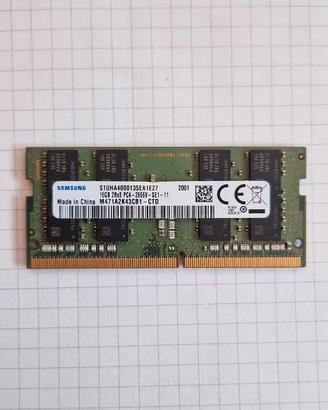Banco RAM 16gb PC4