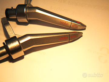 2 testine Ortofon Concorde STD con stili nuovi