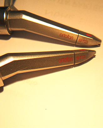 2 testine Ortofon Concorde STD con stili nuovi