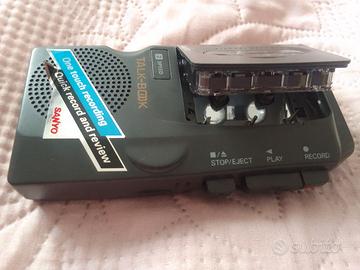 Micro cassette recorder Sanyo TCR 520 m