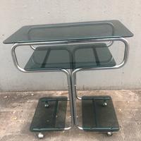 Tavolino carrello design anni70