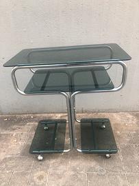 Tavolino carrello design anni70