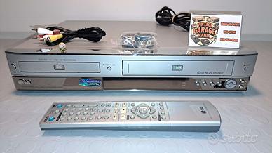 Videoregistratore vcr vhs dvd recorder LG RC69221
