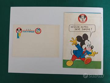 DEPLIAN e LETTERA CLUB DI TOPOLINO, Vintage Origin