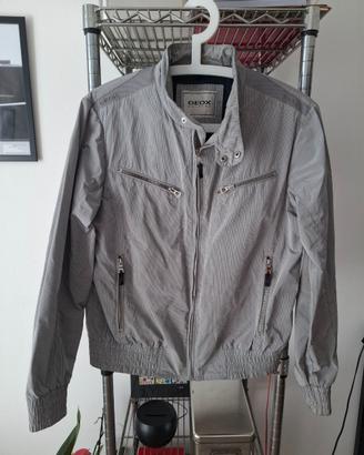 Giubbotto GEOX Respira grigio righine taglia S