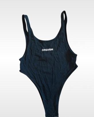 Body nero sgambato Orgvsm
