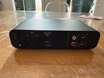 Motu m2 scheda audio per registrazioni/podcast