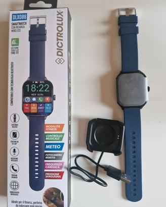 Orologio Smartwatch dicrolux wireless blu