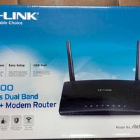 Modem Router TP-Link AC 1200 ADSL2