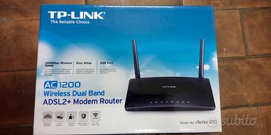 Modem Router TP-Link AC 1200 ADSL2