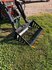 Benna accessori per trattore minipala telescopico