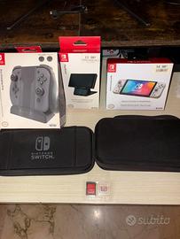 Lotto accessori Nintendo Switch