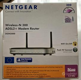 Modem router adsl netgear dgn2000