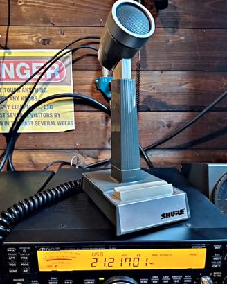 Microfono Shure 450 II series per radio HF 