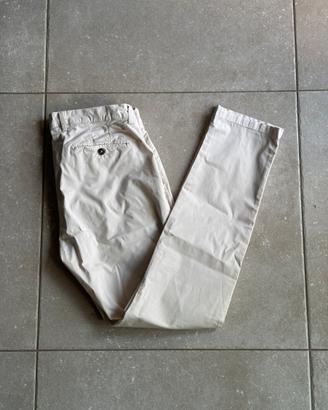 Pantaloni chino Beige Briglia