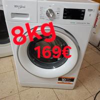 lavatrice Whirlpool 8kg inverter 1200 giri