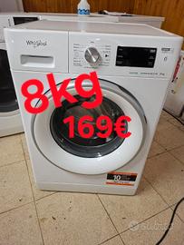 lavatrice Whirlpool 8kg inverter 1200 giri