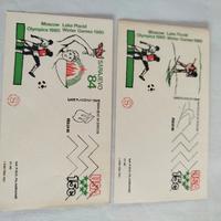 buste FDC Olimpiadi invernali 1980