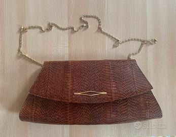 Borsa in rettile  Vintage anni 70