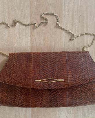 Borsa in rettile  Vintage anni 70