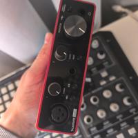 scheda audio focusrite