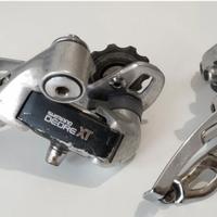 Shimano Deore XT  RD-M737 FD-M737 28,6mm top pull
