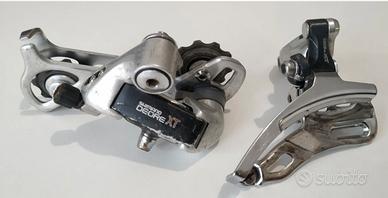 Shimano Deore XT  RD-M737 FD-M737 28,6mm top pull