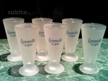 Bicchieri "Limoncello di Capri"