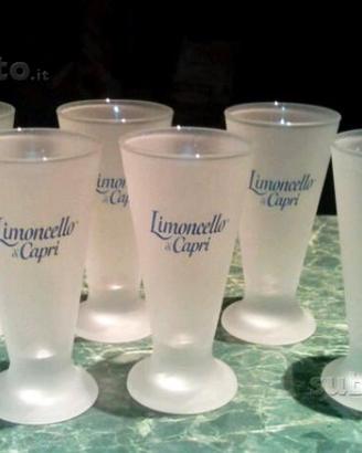 Bicchieri "Limoncello di Capri"